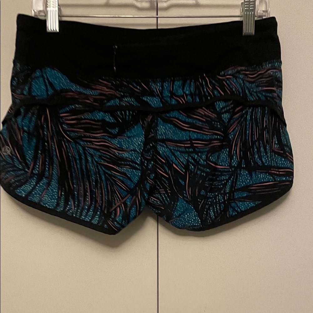 Lululemon Athletica Blue and Black Shorts